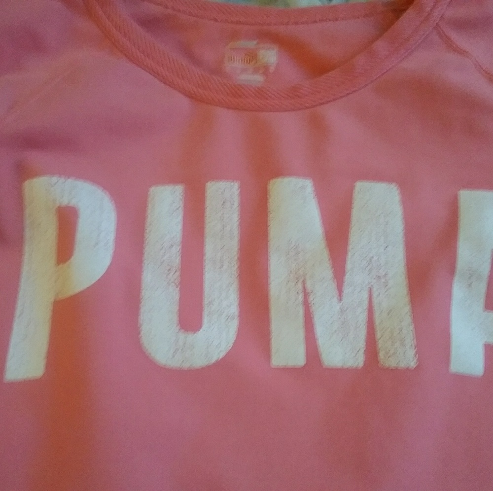 Puma Crew Sweatshirt Pullover Pink